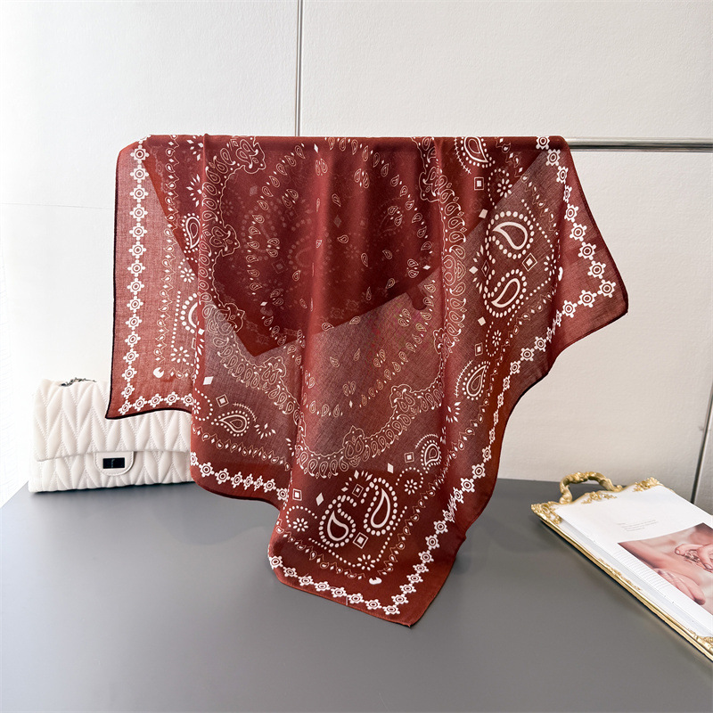 Reine Baumwolle Frauen Schal Q – Ascot Neck Scarf Bewertung und Preis