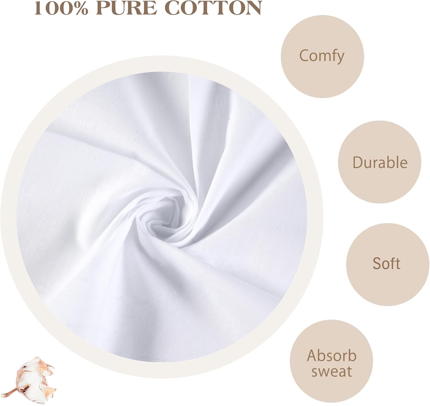 Reinweißes Herren-Taschentuch  – Handkerchief Cotton Men Bewertung und Preis