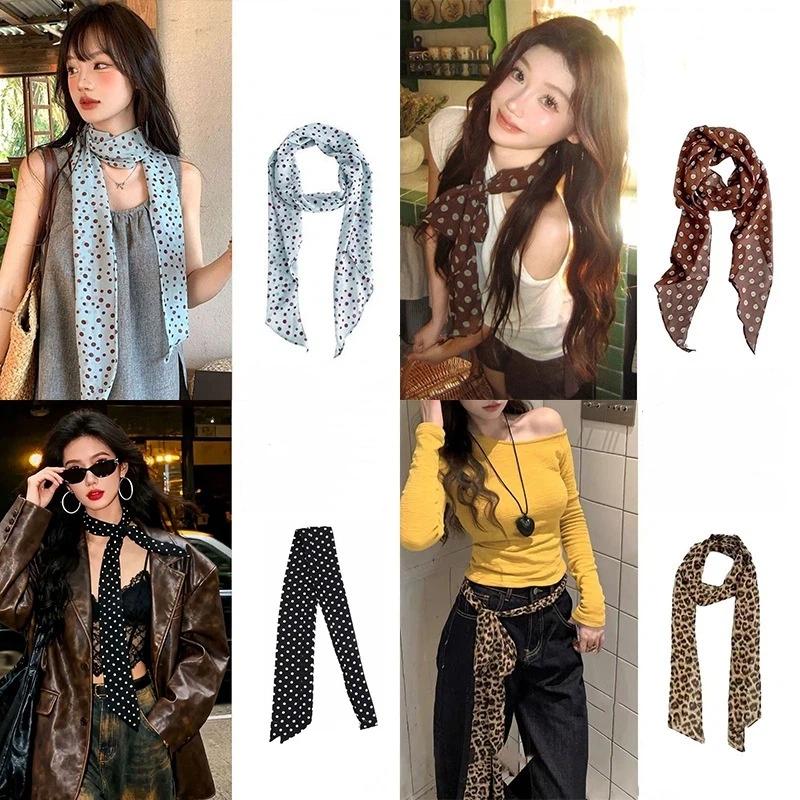 Seidenschal mit gepunktetem Bl – Ascot Neck Scarf Bewertung und Preis
