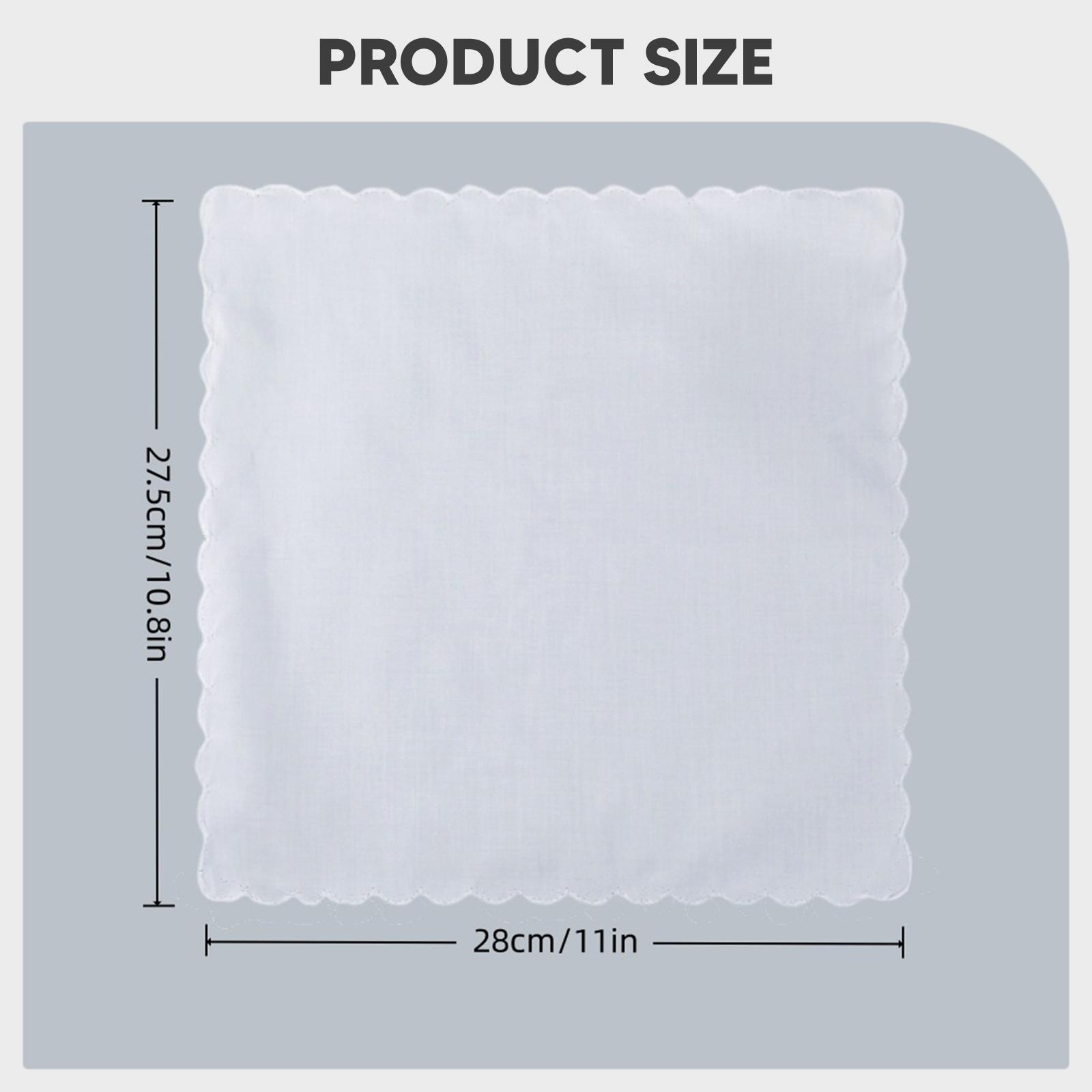 6 Stück Baumwolltaschentücher  – Handkerchief Cotton Men Bewertung und Preis